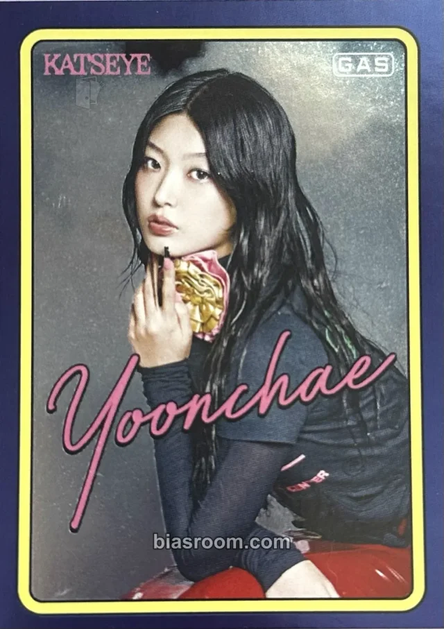 KATSEYE - Yoonchae - GAS Trading Cards Other gas foil card