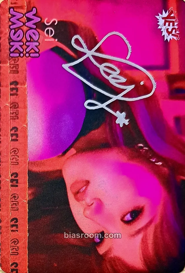 Weki Meki - Sei - KISS, KICKS Album magazine magazine inclusion purchase benefit