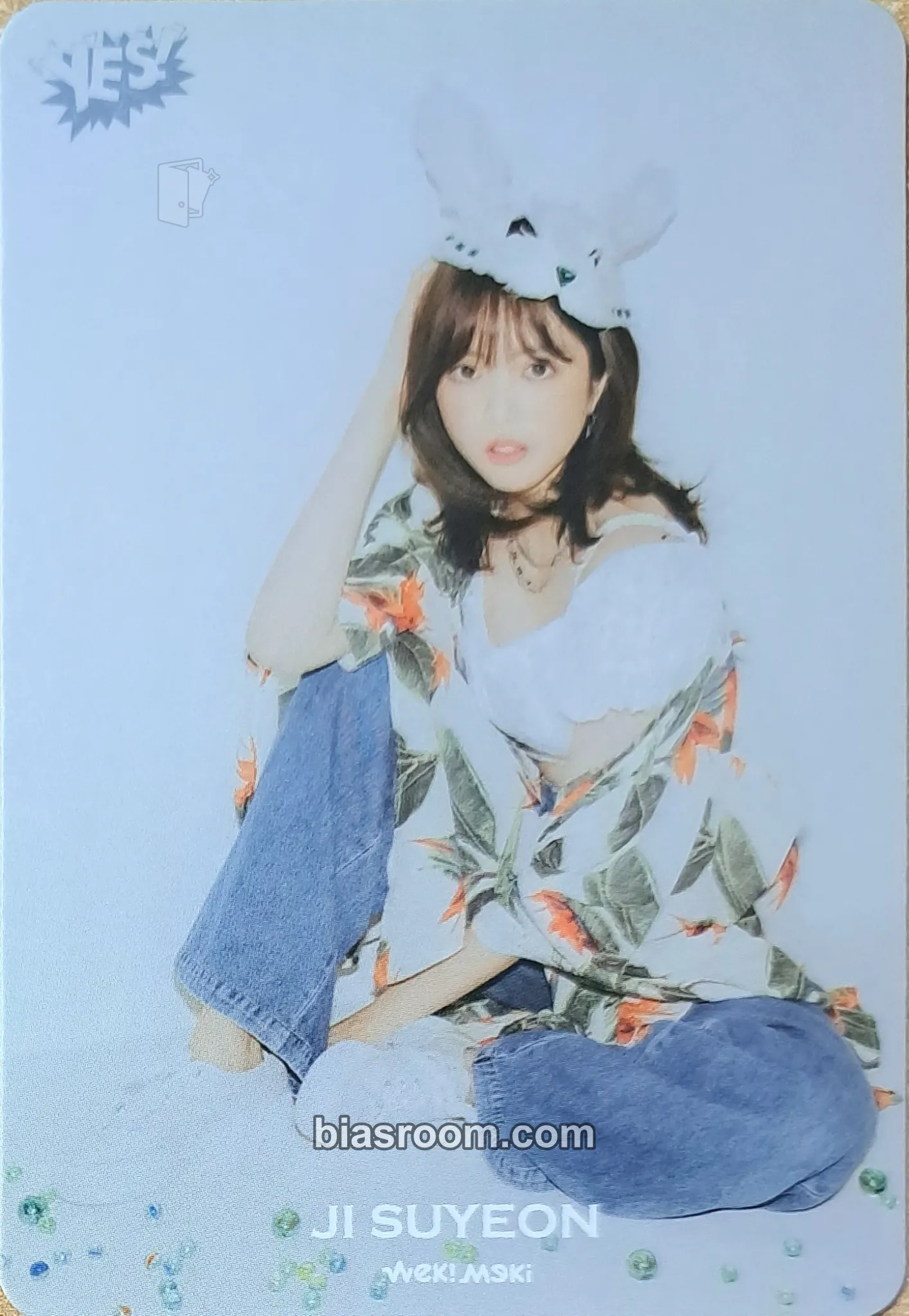 Ji Suyeon HIDE and SEEK Photocard - Weki Meki - Weki Meki K-pop photocard