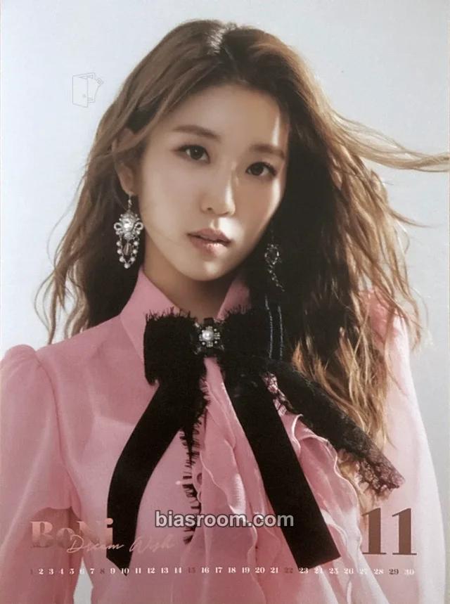 DreamNote - BoNi - Dream Wish Album mini calendar album inclusion postcard november