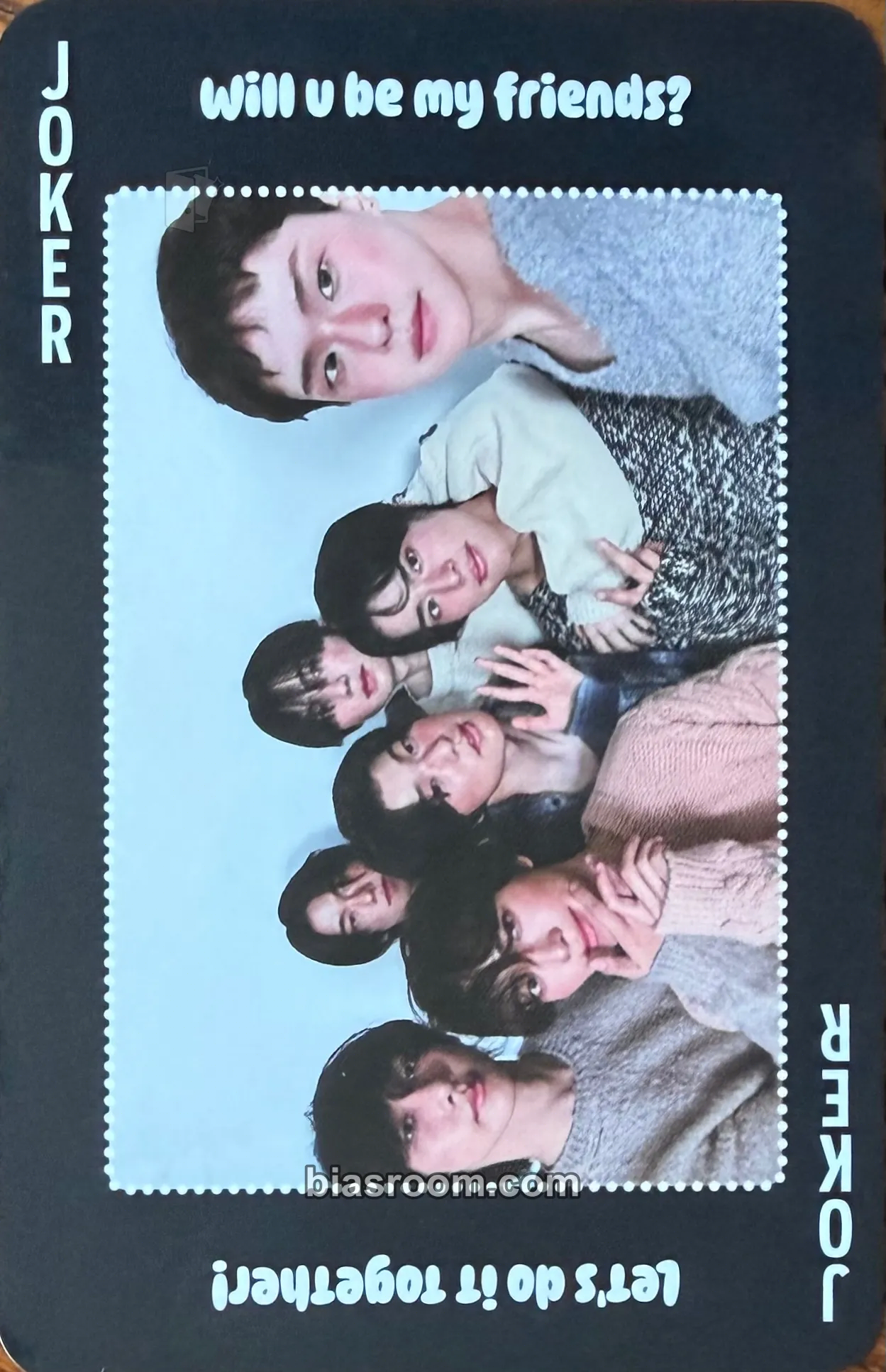 HI&LOVE: Will u be my friends? Photocard - NEWBEAT - NEWBEAT K-pop photocard