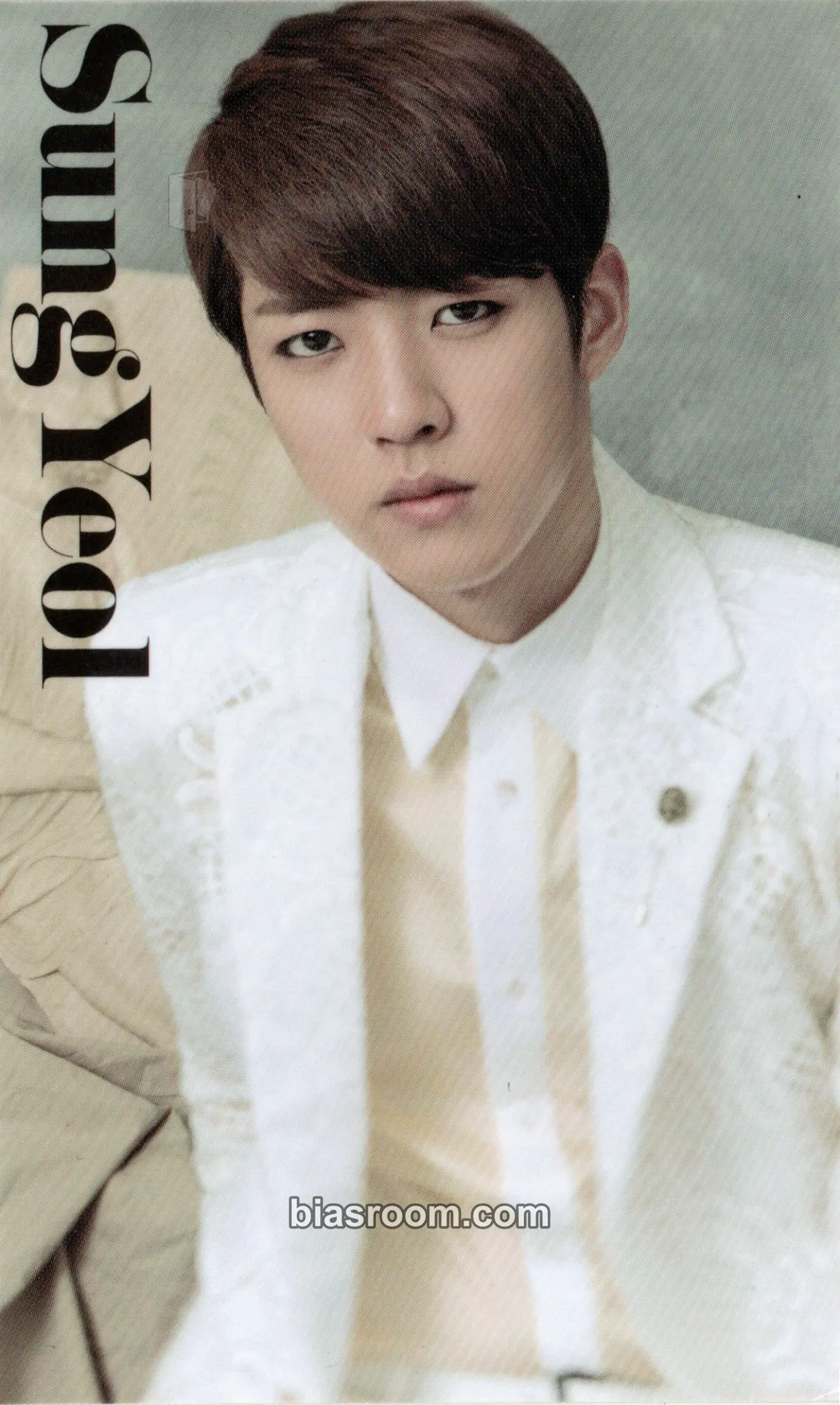Sungyeol Kimi Ga Ireba Ii Photocard - INFINITE - INFINITE K-pop photocard