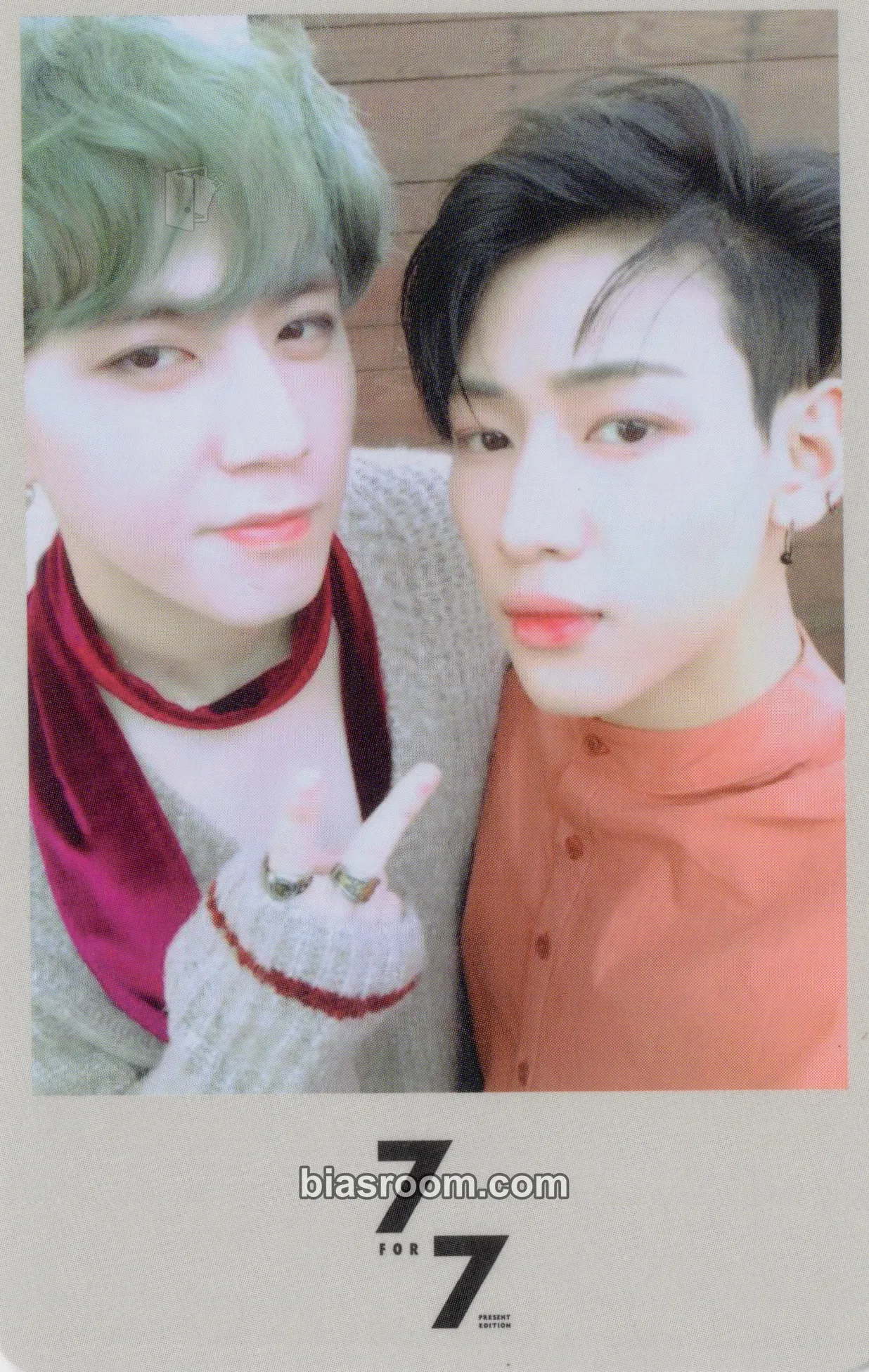 7 for 7 Photocard - GOT7 - GOT7 K-pop photocard