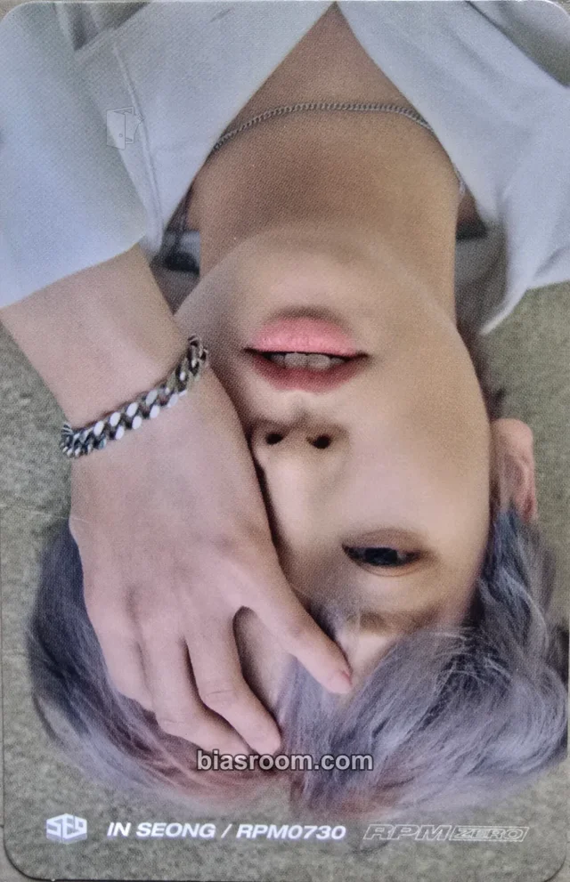 SF9 - Inseong - RPM Album concept version album photocard zero version