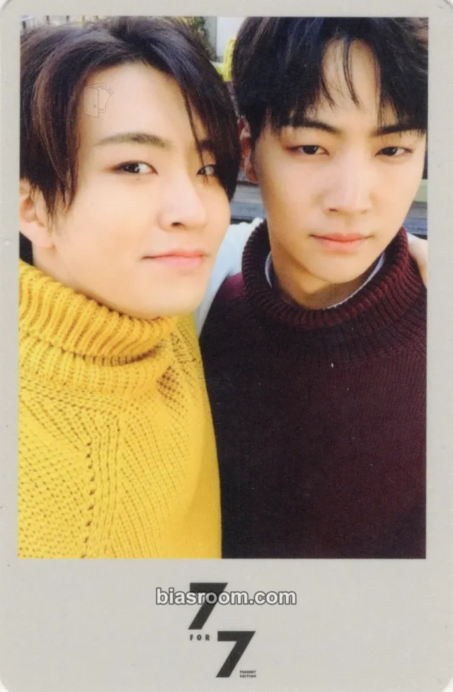 GOT7 - Youngjae & Jay B - 7 for 7 Album album photocard first press only polaroid