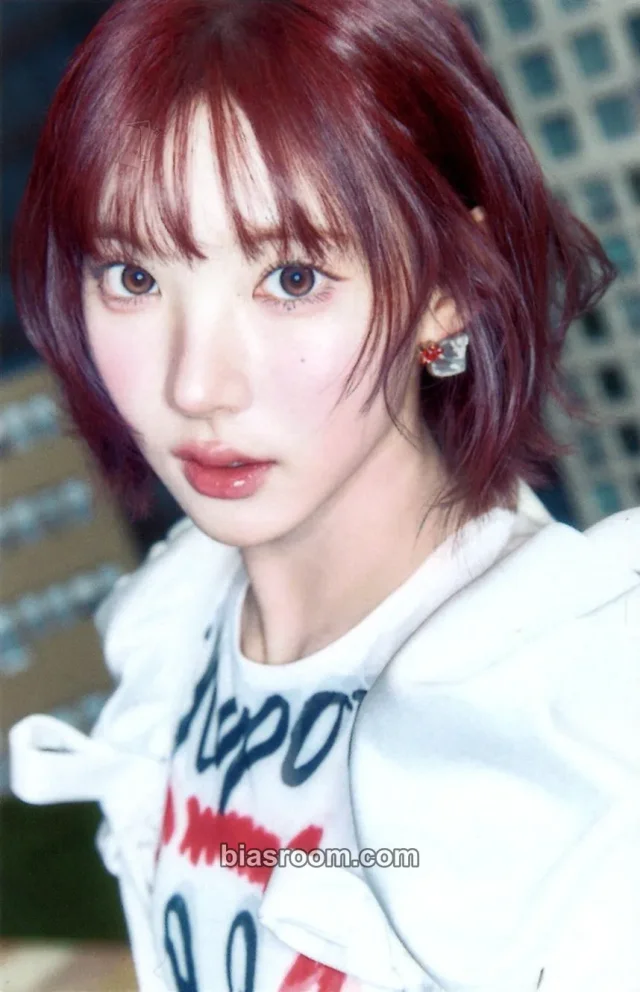 Hearts2Hearts - Jiwoo - RUDE! Album qq music starlight fragment lucky draw (LD) non-selfie