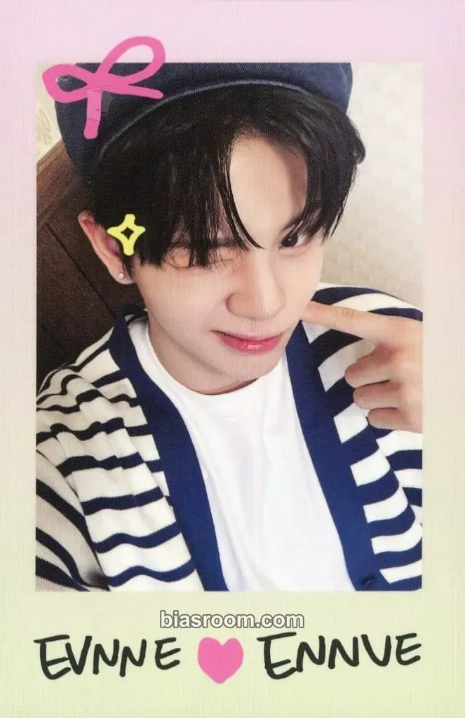 Mun Junghyun EVNNE X EVNNIZ Photocard - EVNNE - EVNNE K-pop photocard