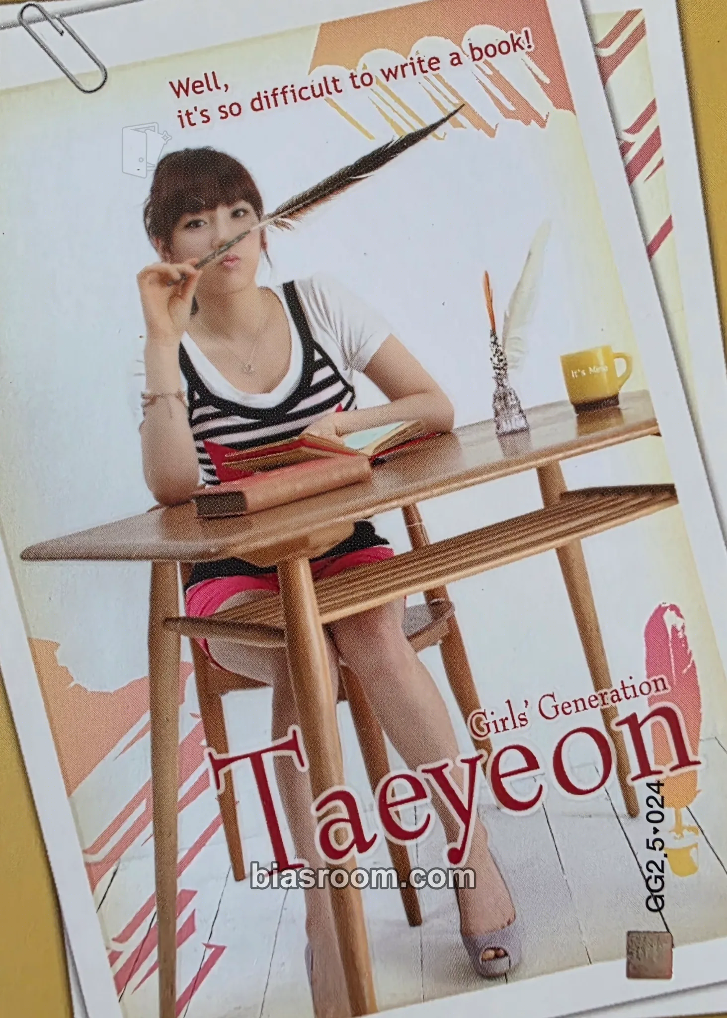 Taeyeon Girls' Generation Star Collection Cards Photocard - Girls' Generation - Girls' Generation K-pop photocard