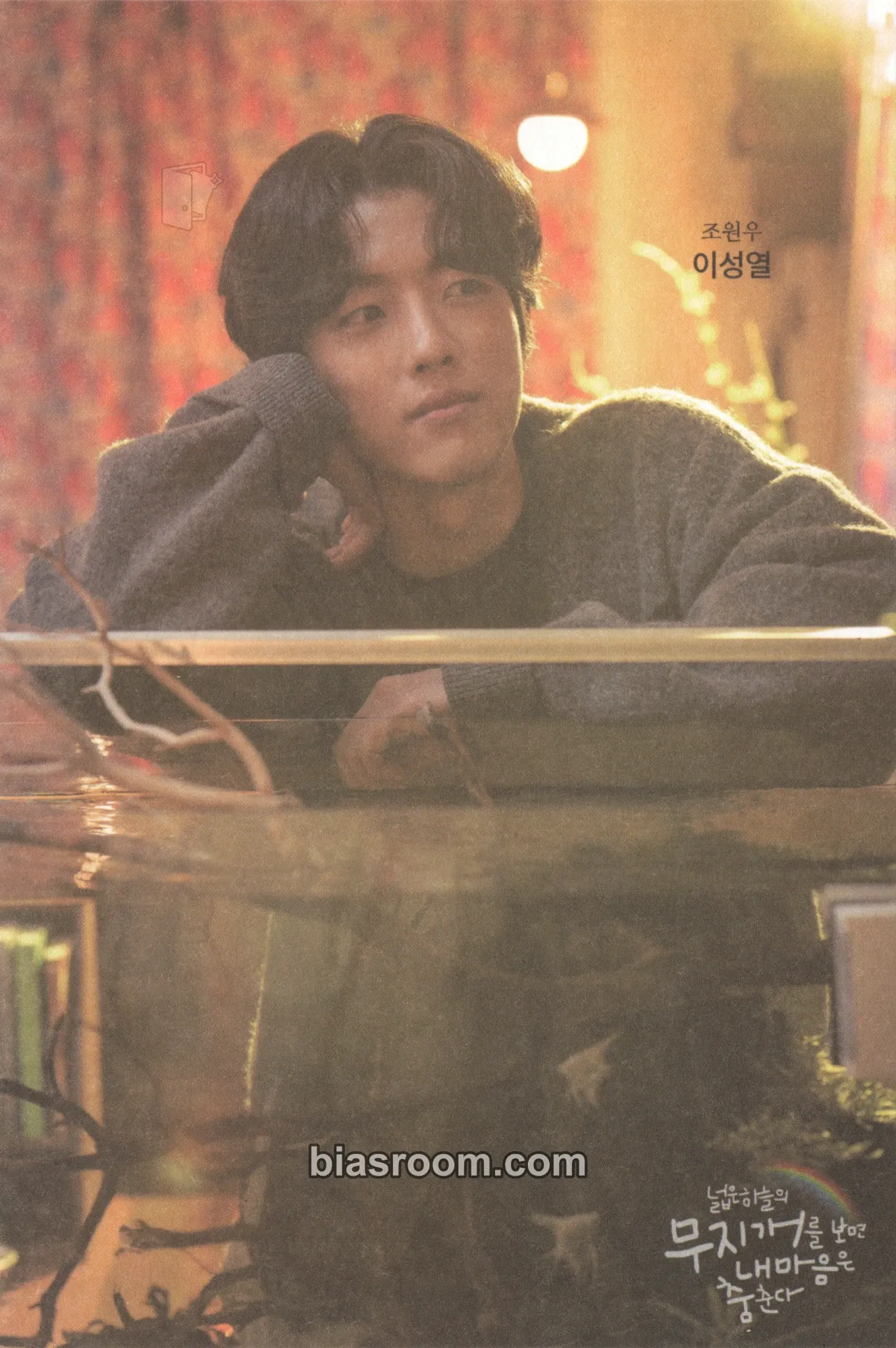 Sungyeol Lee Sungyeol <When I See a Rainbow in the Wide Sky, My Heart Dances> (넓은 하늘 무지개를 보면 내 마음은 춤춘다) Photocard - INFINITE - INFINITE K-pop photocard