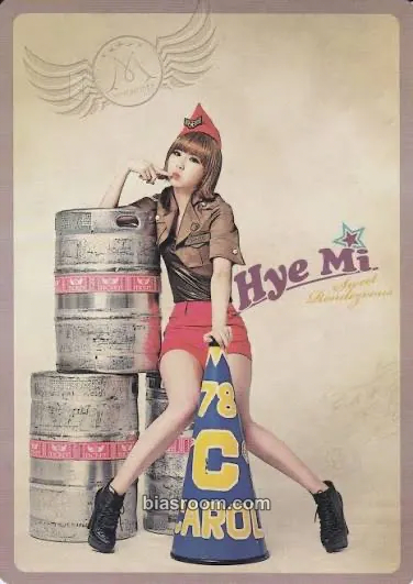 Hyemi Sweet Rendezvous Photocard - 9MUSES - 9MUSES K-pop photocard