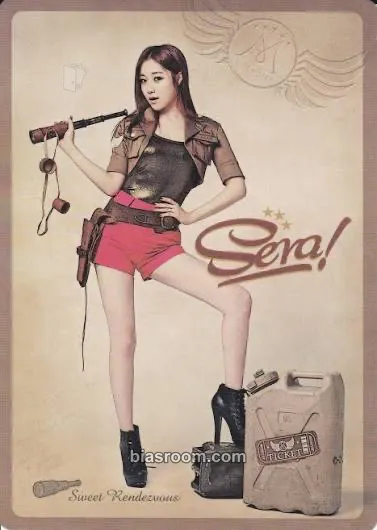 Sera Sweet Rendezvous Photocard - 9MUSES - 9MUSES K-pop photocard