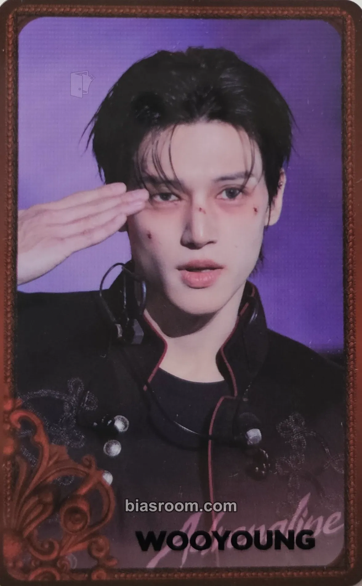 Wooyoung Higher Timepiece × ATEEZ Photocard - ATEEZ - ATEEZ K-pop photocard