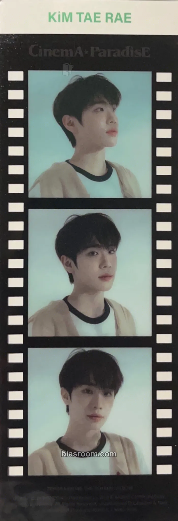 Taerae Cinema Paradise Photocard - ZEROBASEONE - ZEROBASEONE K-pop photocard