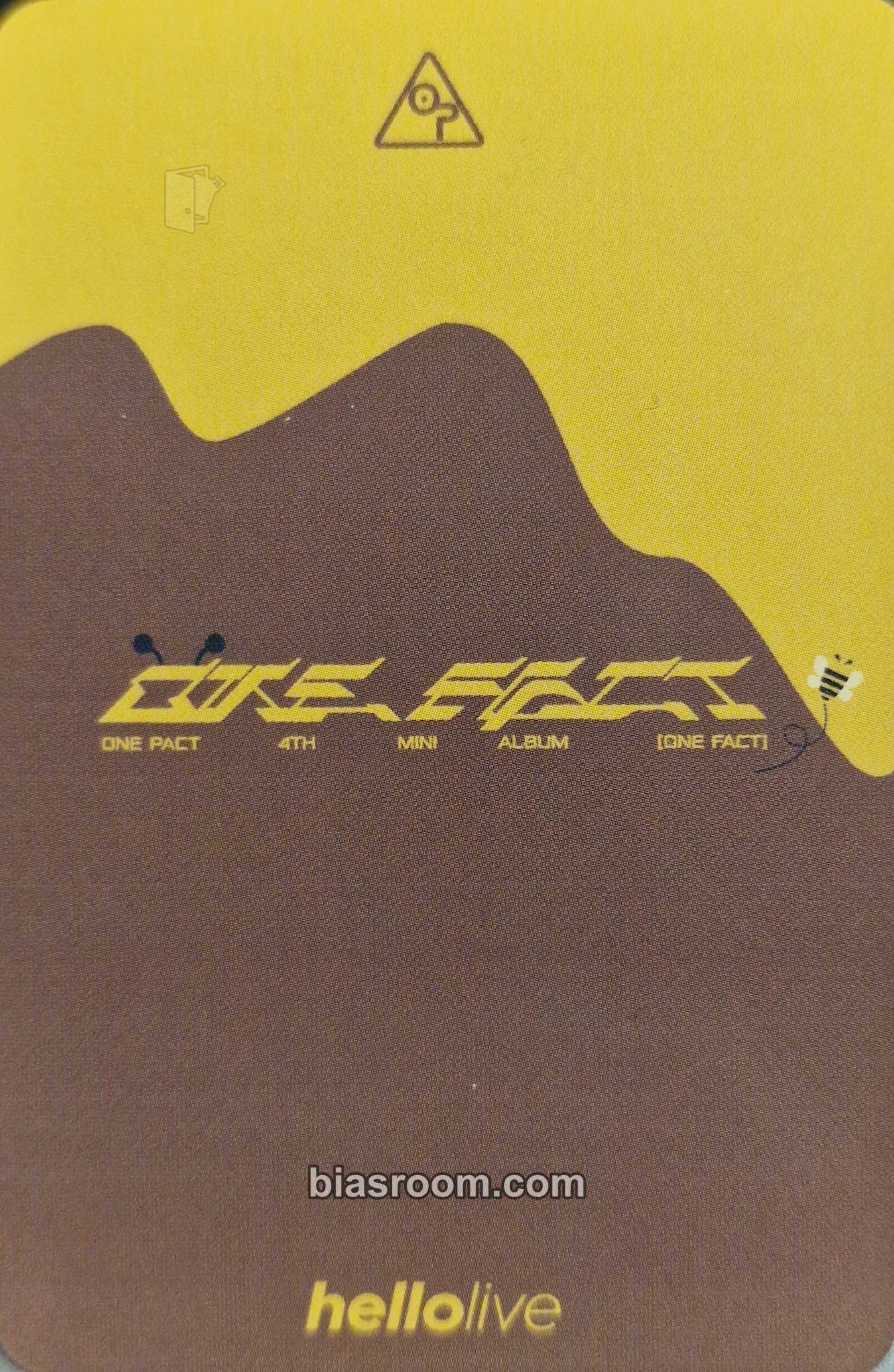 Jay Chang ONE FACT Photocard - ONE PACT | Bias Room