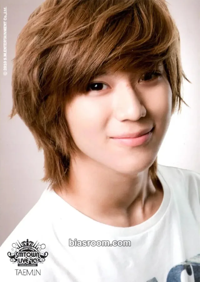 SHINee - Taemin - SM Town Live '10 World Tour Event postcard set tour merch