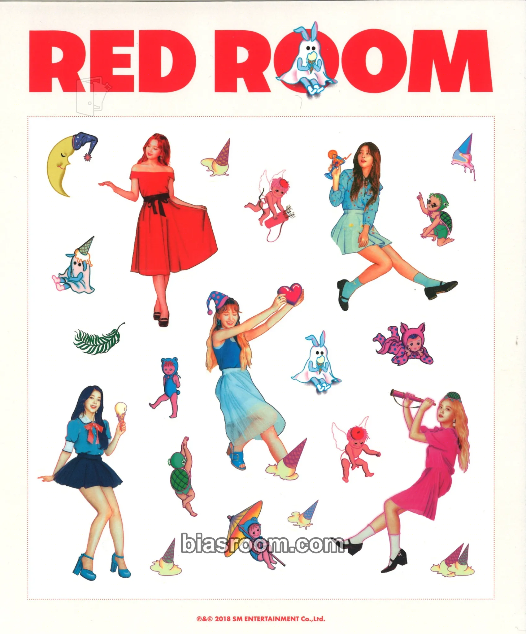 Red Room: Red Velvet First Concert Photocard - Red Velvet - Red Velvet K-pop photocard