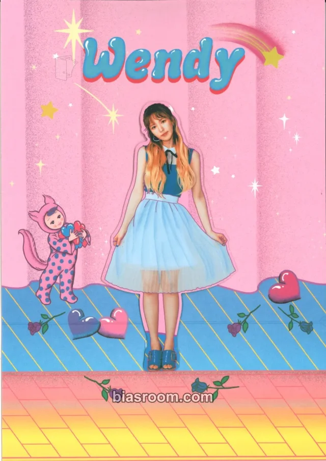 Red Velvet - Wendy - Red Room: Red Velvet First Concert Event pop-up card invitation card merch inclusion