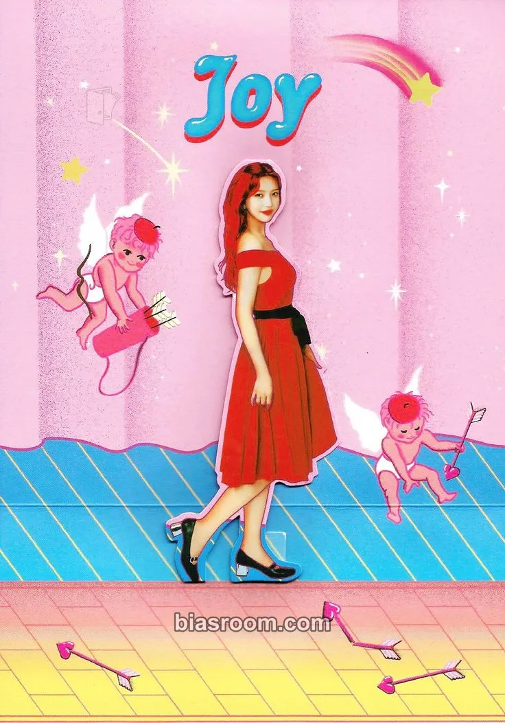 Joy Red Room: Red Velvet First Concert Photocard - Red Velvet - Red Velvet K-pop photocard