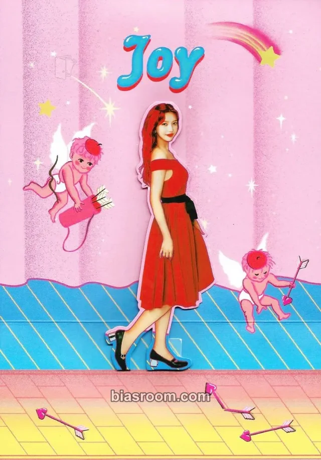 Red Velvet - Joy - Red Room: Red Velvet First Concert Event merch pop-up card