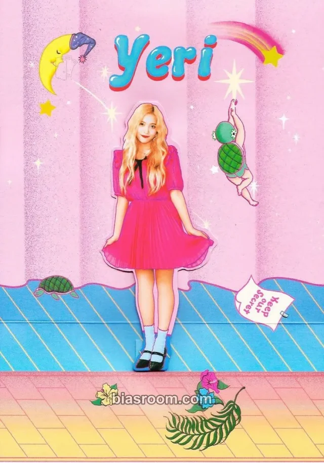 Red Velvet - Yeri - Red Room: Red Velvet First Concert Event merch pop-up card