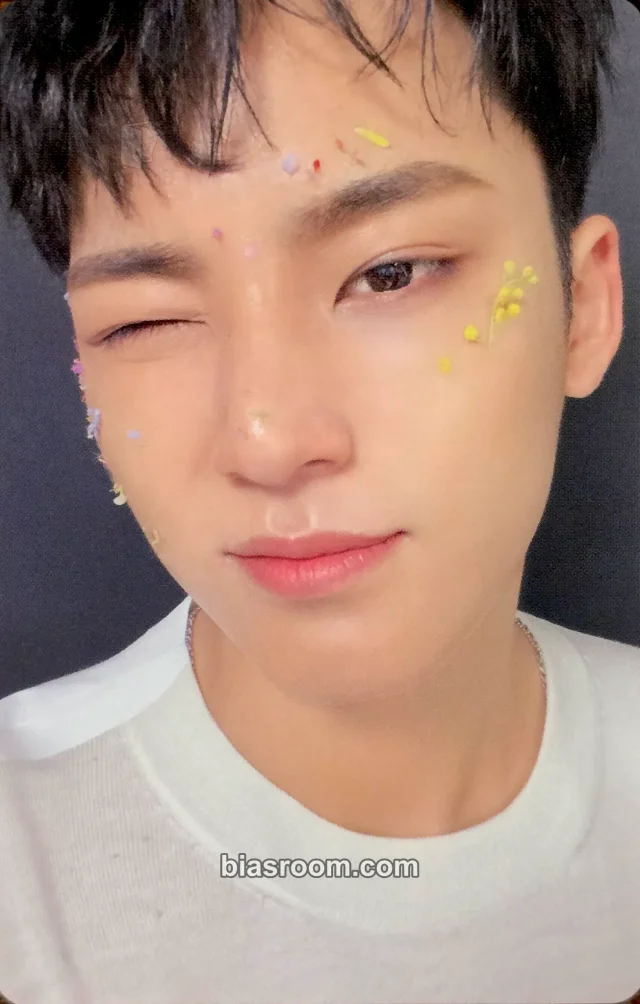 SEVENTEEN - Mingyu - Fallin' Flower Album album photocard limited edition C version