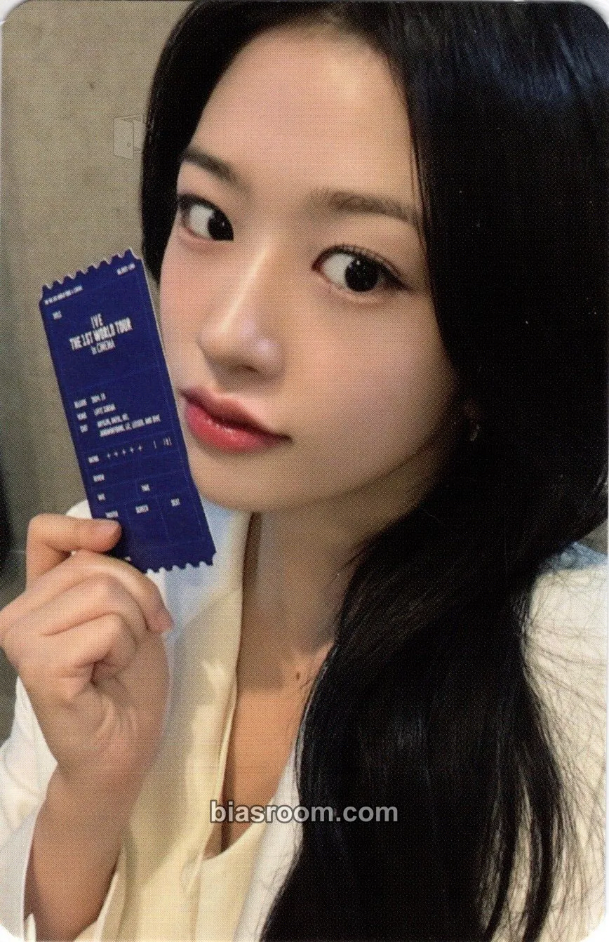 Yujin IVE The 1st World Tour in Cinema : Show What I Have Photocard - IVE - IVE K-pop photocard