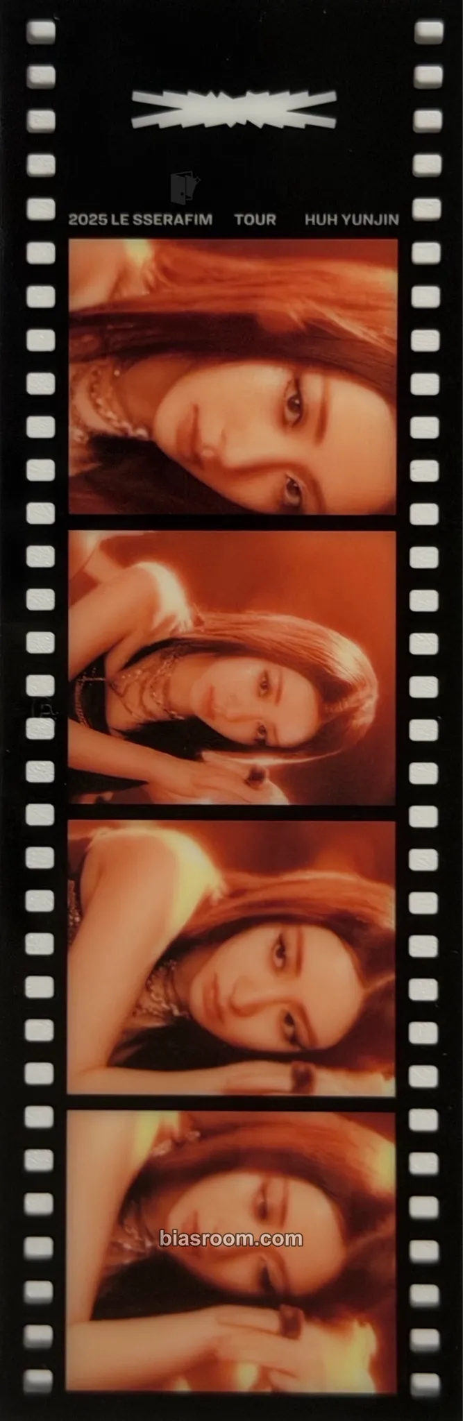 Huh Yunjin Easy Crazy Hot Tour (2025) Photocard - LE SSERAFIM - LE SSERAFIM K-pop photocard