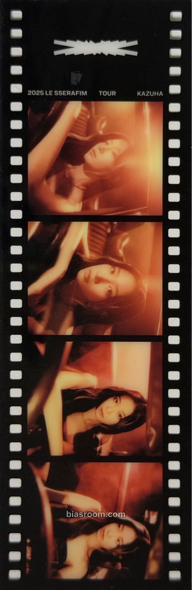 Kazuha Easy Crazy Hot Tour (2025) Photocard - LE SSERAFIM - LE SSERAFIM K-pop photocard
