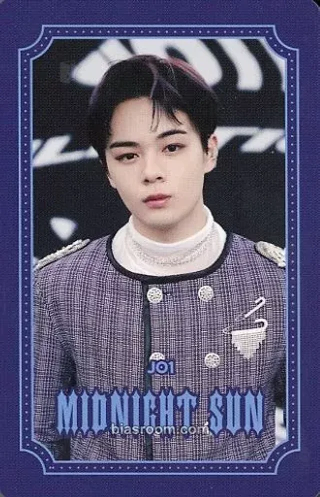 Shion Tsurubo JO1 MIDNIGHT SUN  K-pop photocard