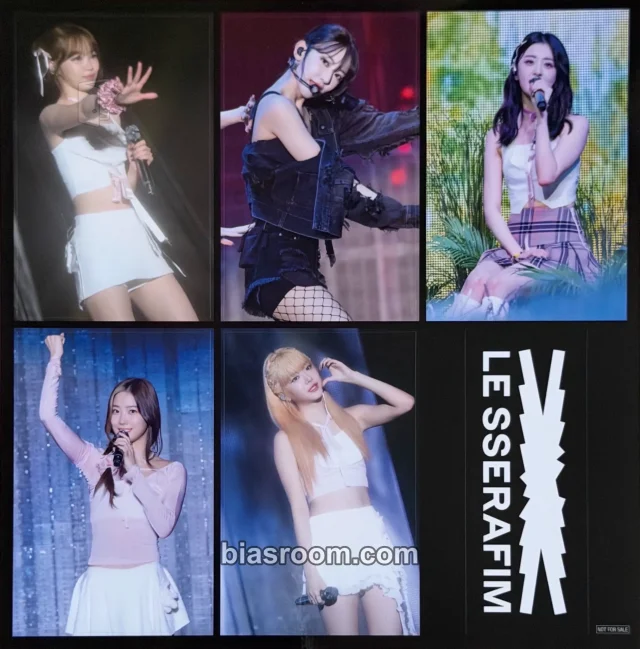 LE SSERAFIM - Other pob (pre-order benefit) ums japan (universal music store) sticker sheet