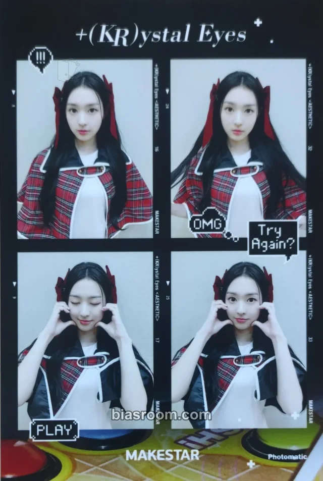 tripleS - Soomin - Aesthetic Album pob (pre-order benefit) makestar 4 cut photo
