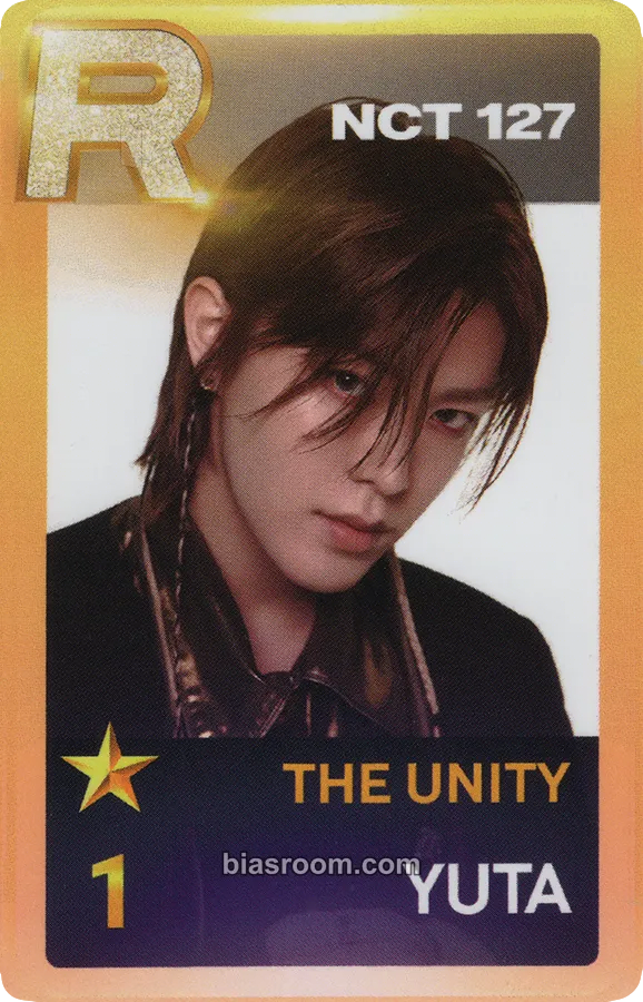 Yuta Neo City: The UNITY (3rd NCT127 Tour) Photocard - NCT 127 - NCT 127 K-pop photocard