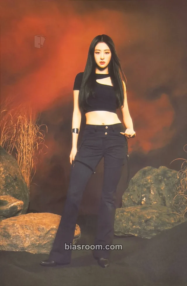 LE SSERAFIM - Huh Yunjin - Flame Rises Tour (2023) Event merch photo deco set photo print