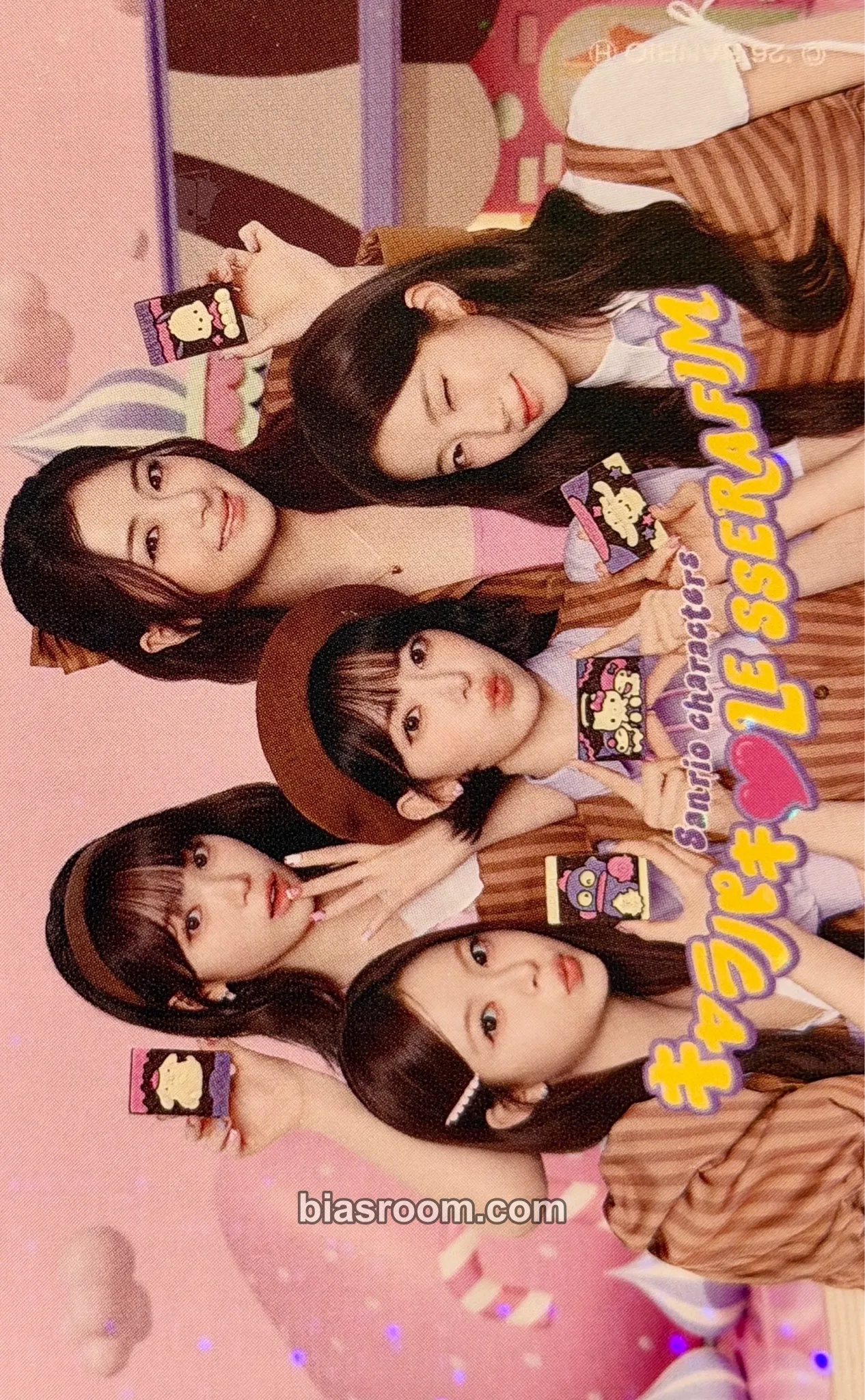 Charapaki x Le Sserafim Photocard - LE SSERAFIM - LE SSERAFIM K-pop photocard