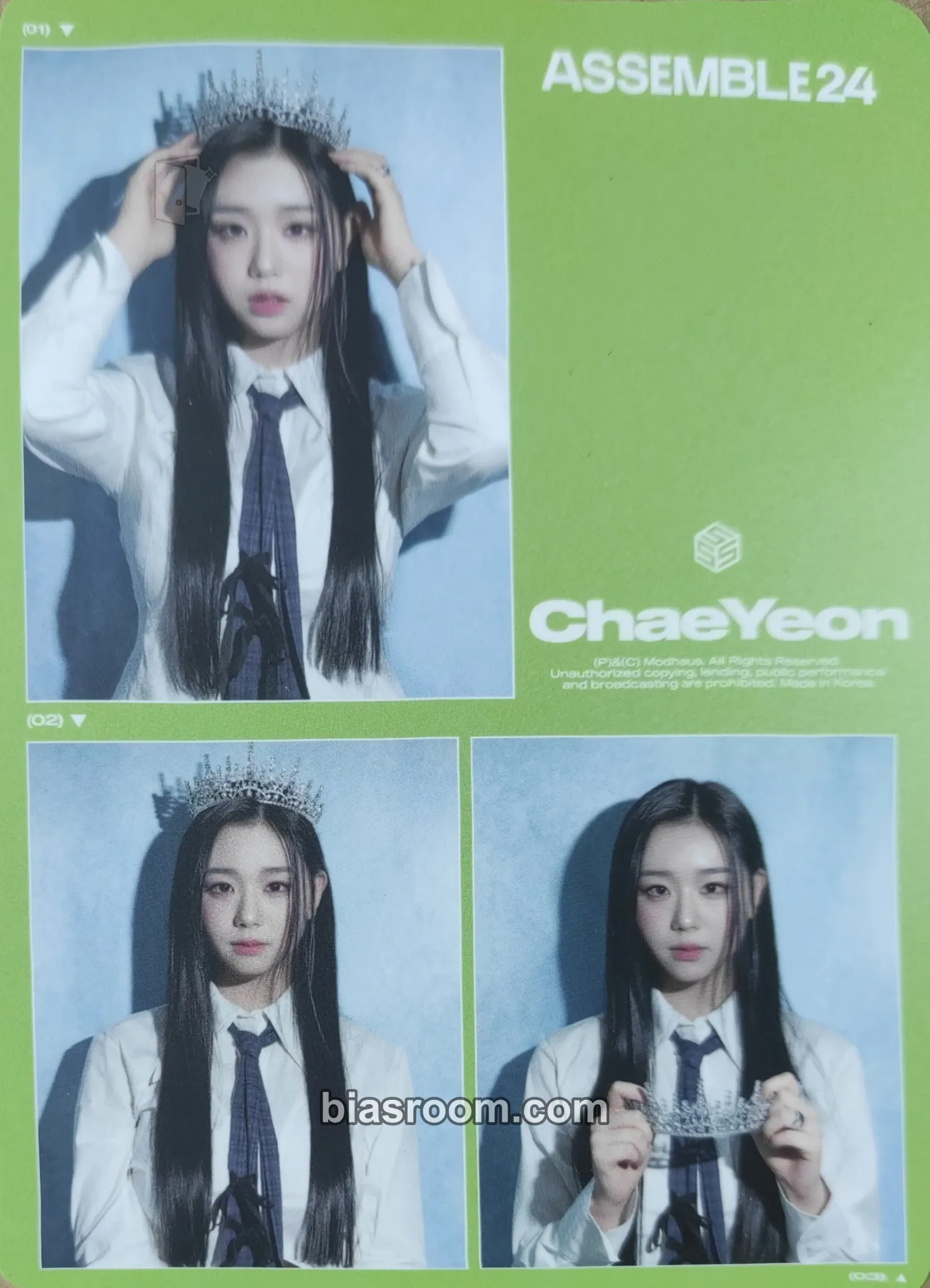 Chaeyeon Assemble24 Photocard - tripleS - tripleS K-pop photocard