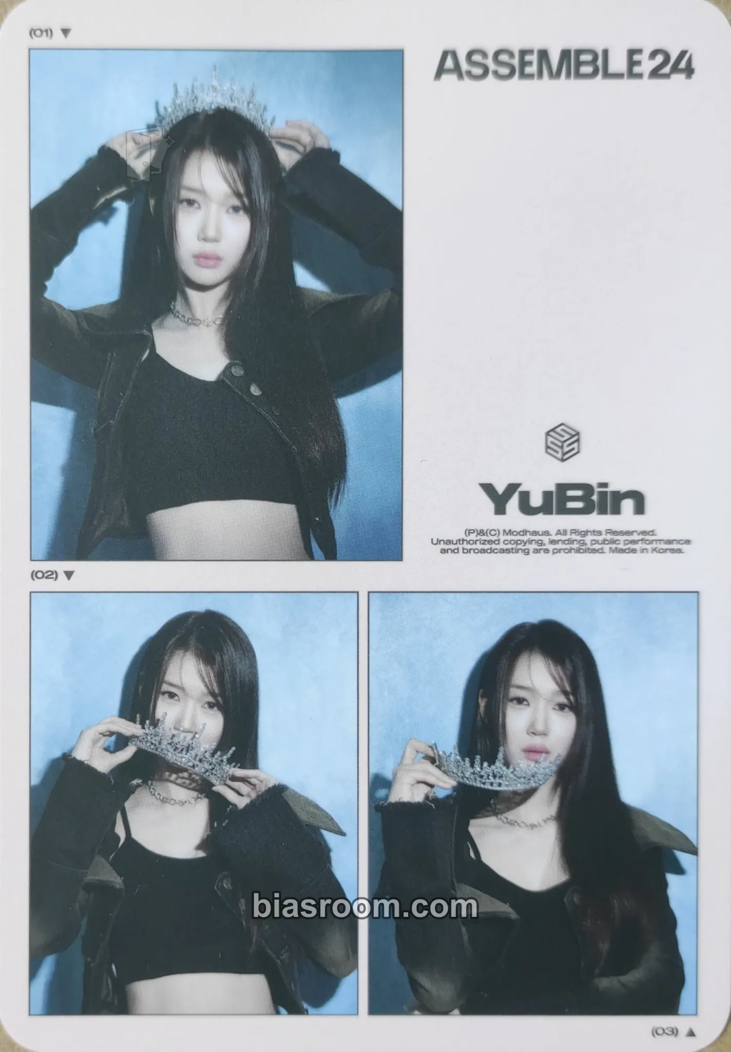 Yubin Assemble24 Photocard - tripleS - tripleS K-pop photocard