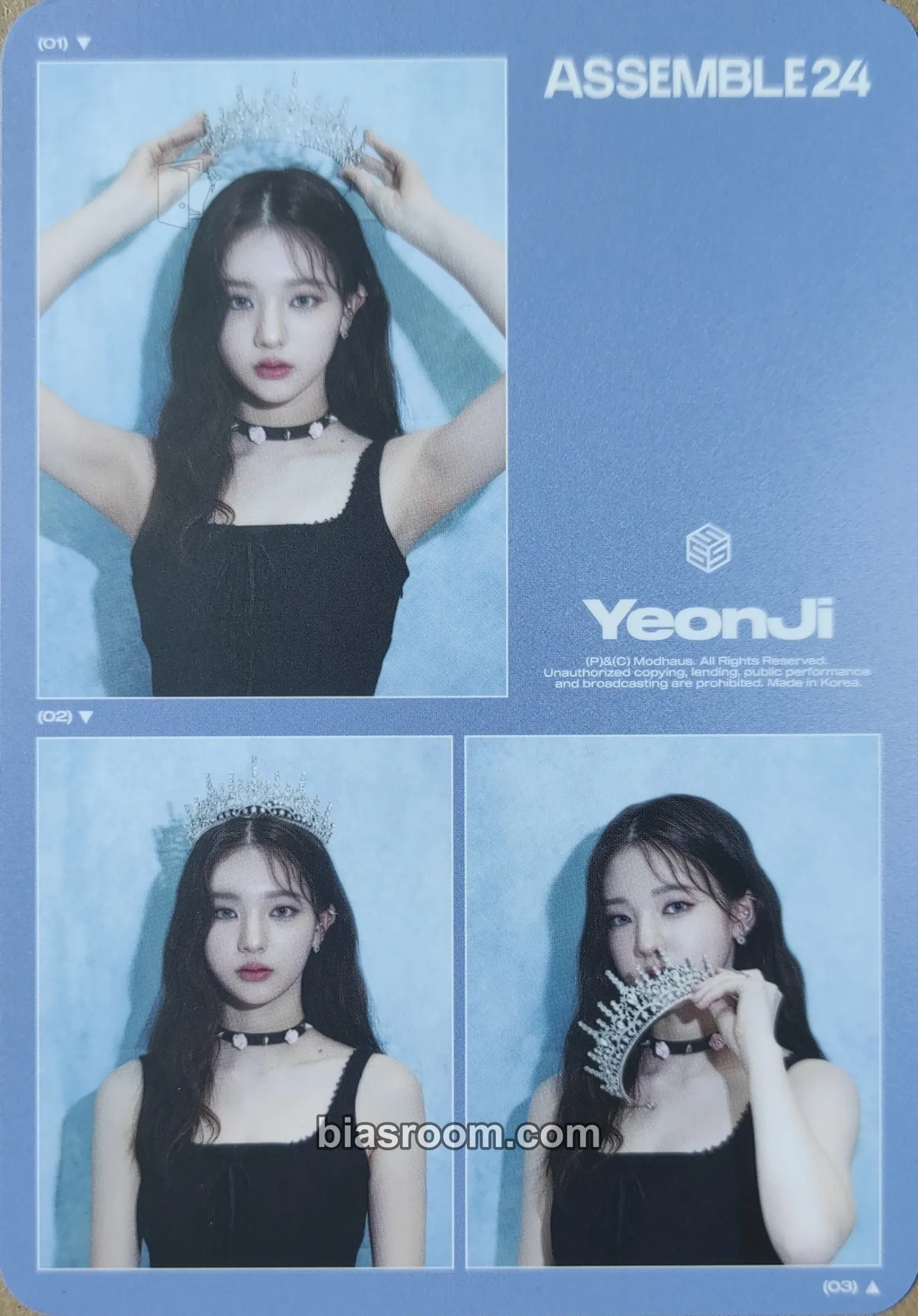 Yeonji Assemble24 Photocard - tripleS - tripleS K-pop photocard