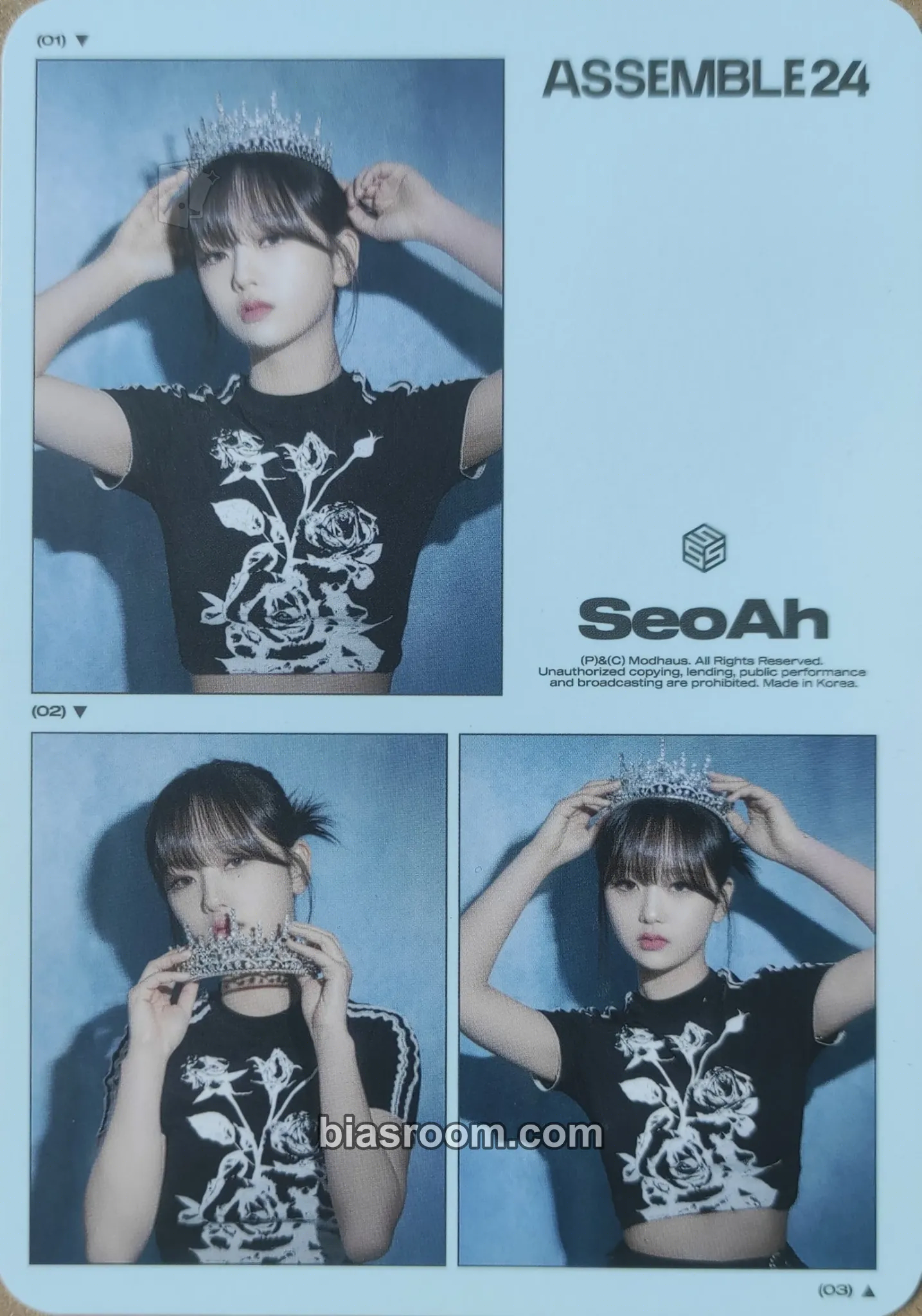 Seoah Assemble24 Photocard - tripleS - tripleS K-pop photocard