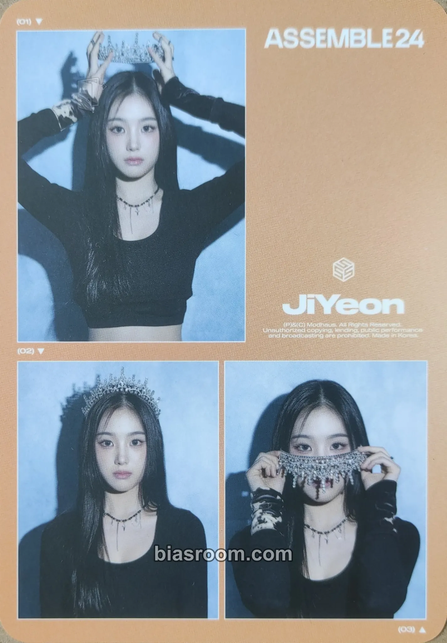 Jiyeon Assemble24 Photocard - tripleS - tripleS K-pop photocard