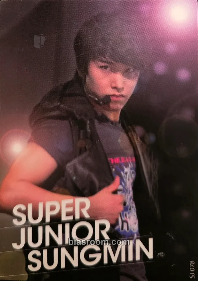 SUPER JUNIOR - Sungmin - Star Collection Card Other trading card star collection card
