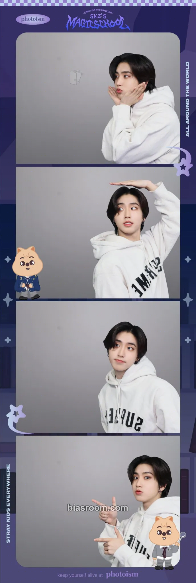 HAN 4th Fanmeeting - SKZ's Magic School Photocard - Stray Kids - Stray Kids K-pop photocard
