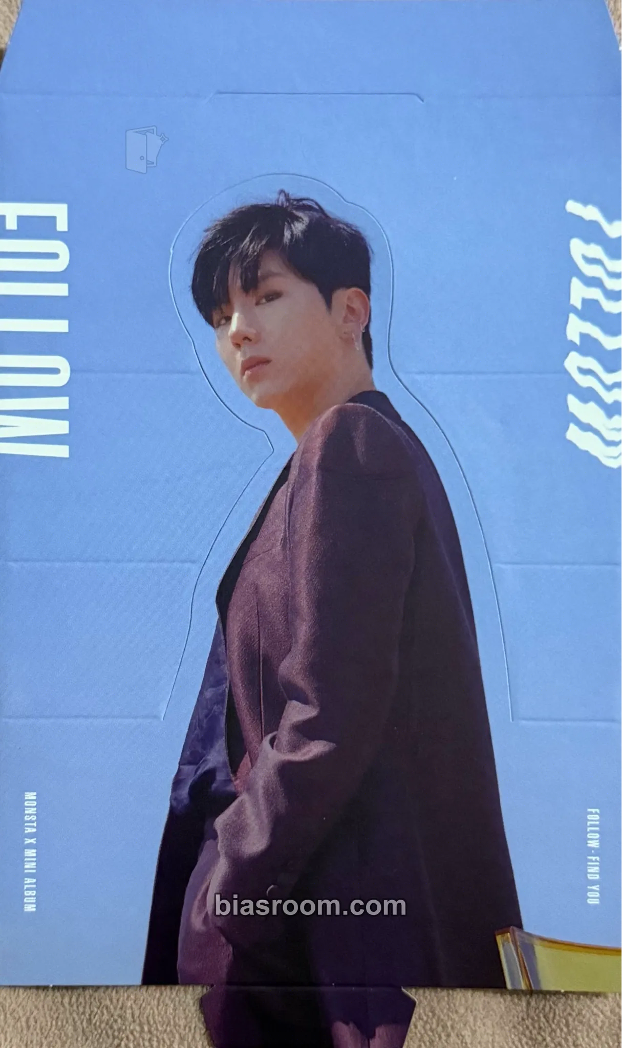 Kihyun Follow - Find You Photocard - MONSTA X - MONSTA X K-pop photocard