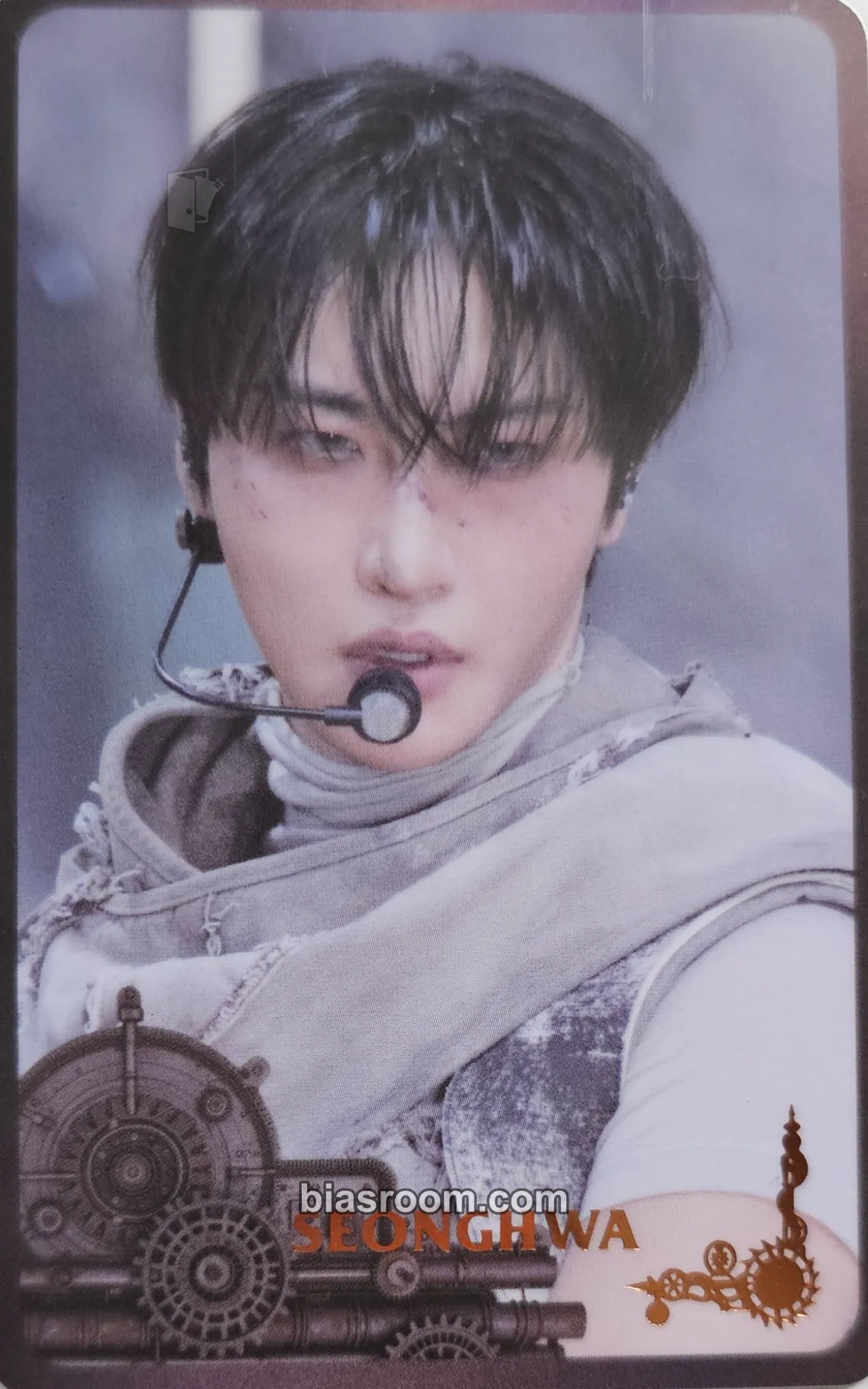 Seonghwa Higher Timepiece × ATEEZ Photocard - ATEEZ - ATEEZ K-pop photocard