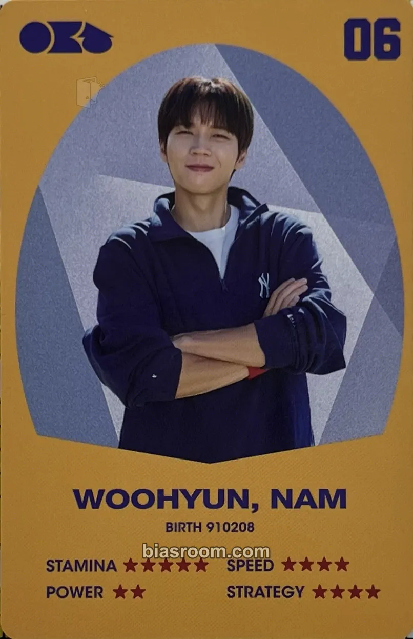 Woohyun 2025 Season's Greetings Photocard - INFINITE - INFINITE K-pop photocard