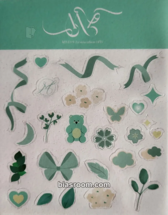 i-dle - Miyeon - MY Album album inclusion sticker sheet