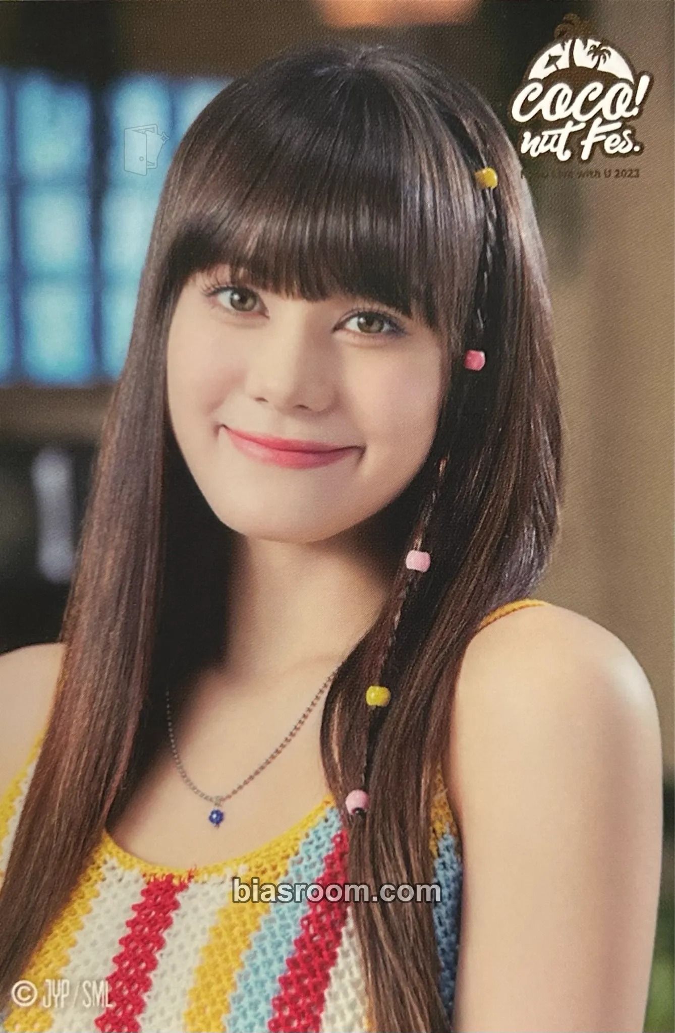 Nina NiziU Live With U 2023 "Coco! Nut Fes." Photocard - NiziU - NiziU K-pop photocard