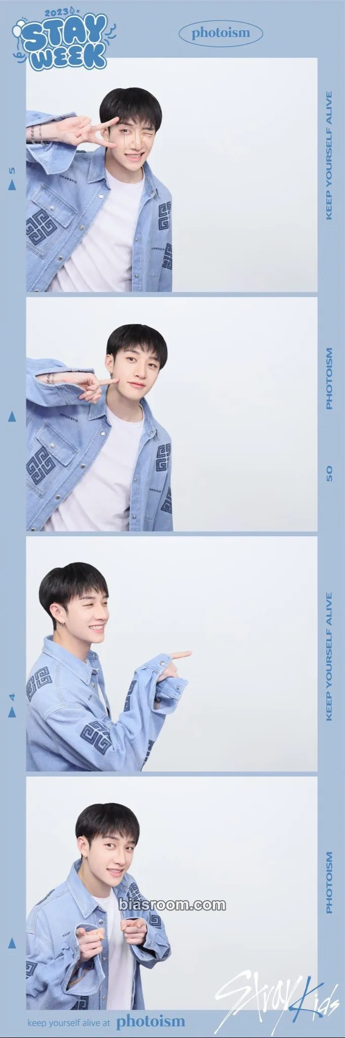 Bang Chan STAYweeK Photocard - Stray Kids - Stray Kids K-pop photocard