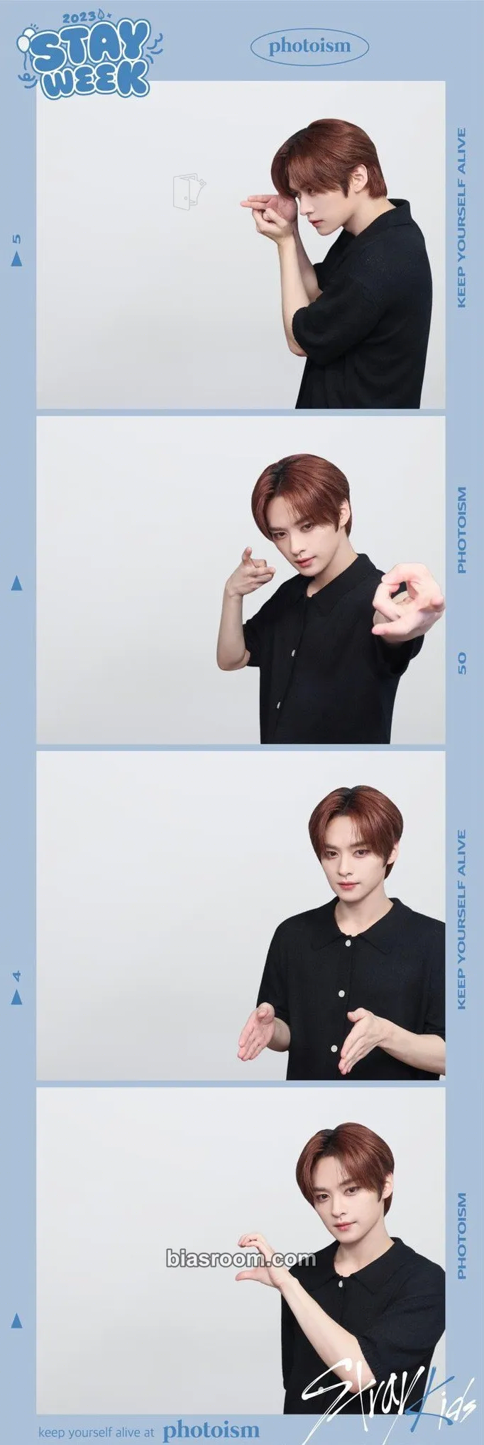 Lee Know STAYweeK Photocard - Stray Kids - Stray Kids K-pop photocard