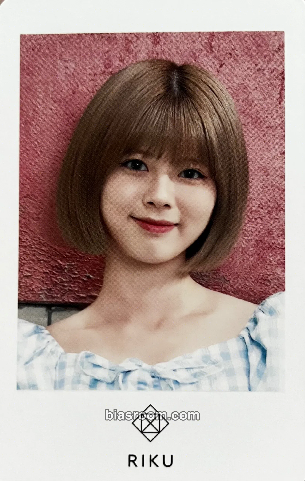 Riku “Coconut” official goods Photocard - NiziU - NiziU K-pop photocard