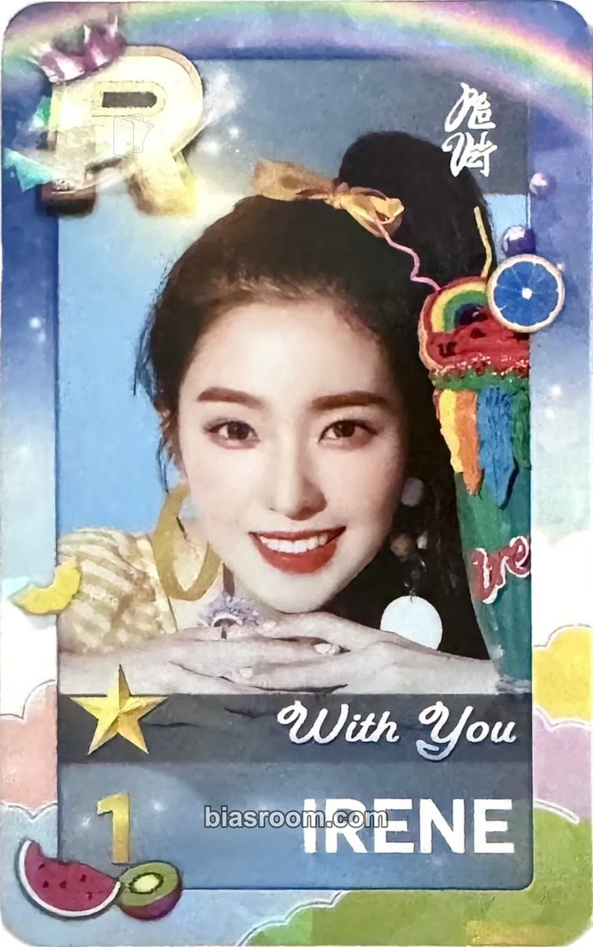 Irene SuperStar Pop-Ups Photocard - Red Velvet - Red Velvet K-pop photocard